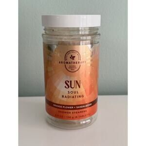 Bath & Body Works Aromatherapy Sun Soul Radiating Shower Steamers 6 Tablets New